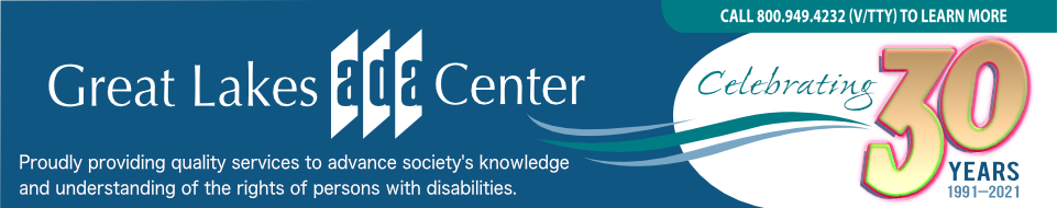 Great Lakes ADA Center Logo